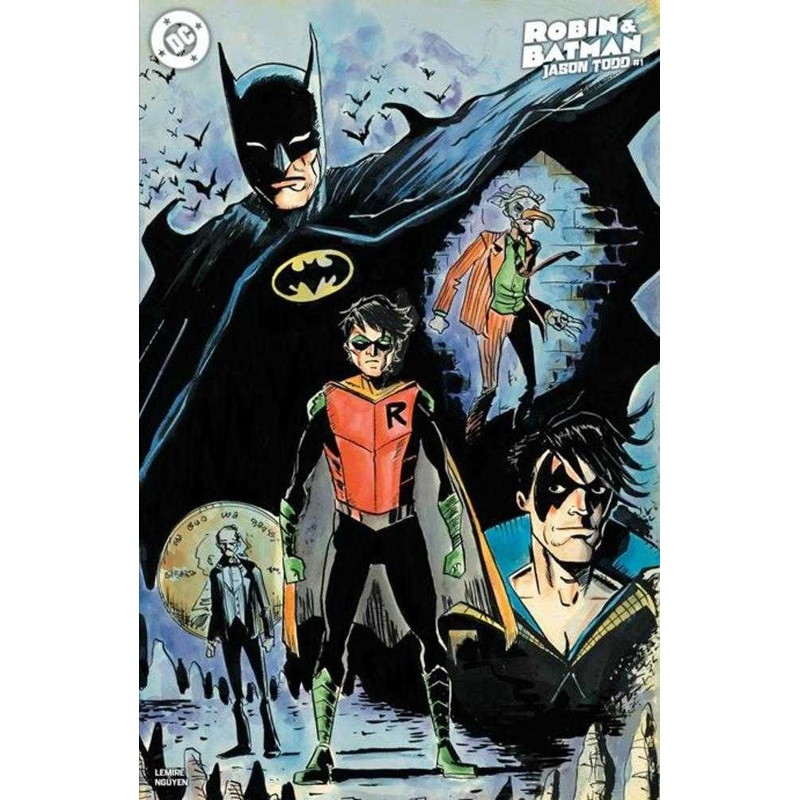 Robin & Batman Jason Todd #1 (Of 3) Cover B Jeff Lemire Variant
