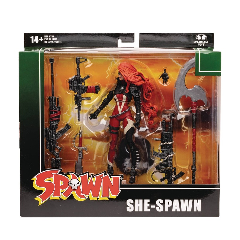 SPAWN 7IN SCALE SHE SPAWN DLX AF CS