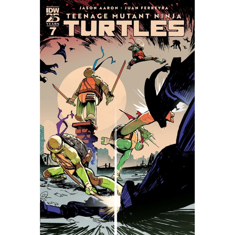 Teenage Mutant Ninja Turtles #7 Variant Ri (1:25 Ratio Variant ) (Rivas)
