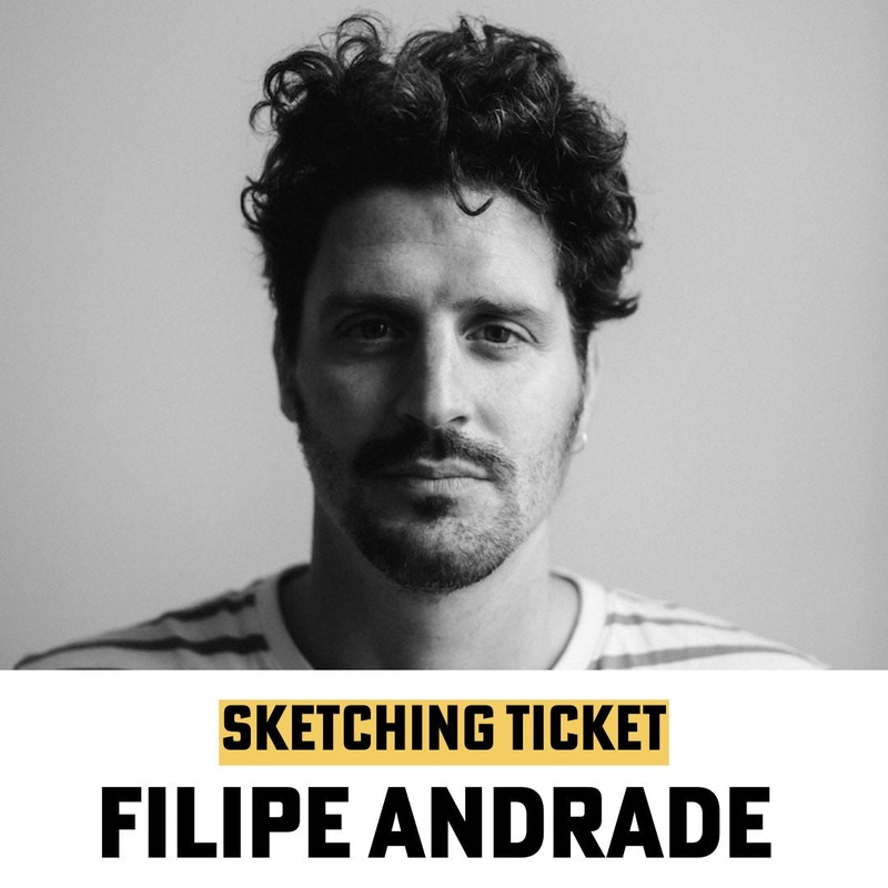 WCS5Y Berlin  Sketch Ticket: Filipe Andrade (Valid as 30 voucher on 20.9.)