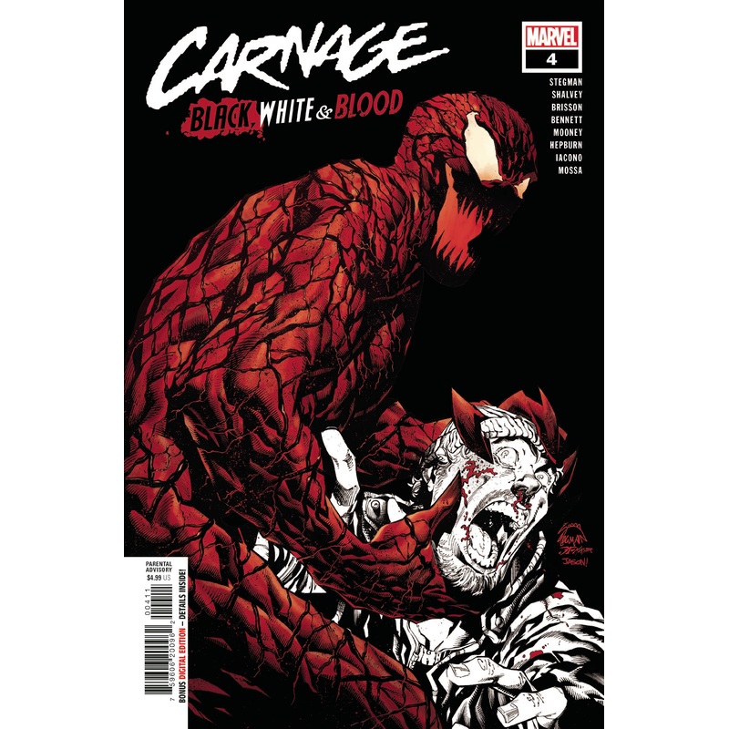 CARNAGE BLACK WHITE AND BLOOD #4 (OF 4)
