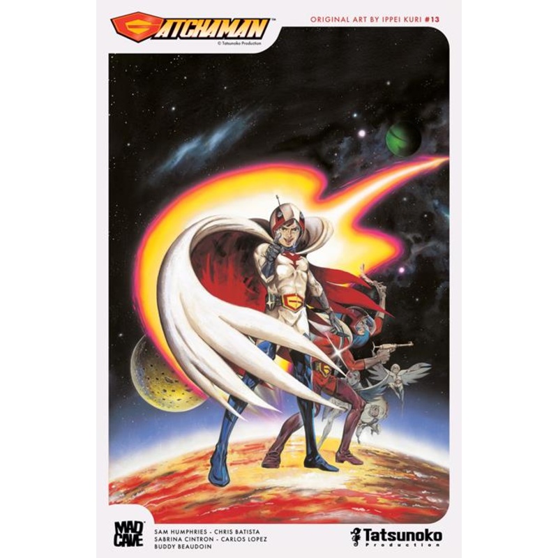 GATCHAMAN #13 CVR B IPPEI KURI CLASSIC TATSUNOKO ART VAR (15 Oct Release)