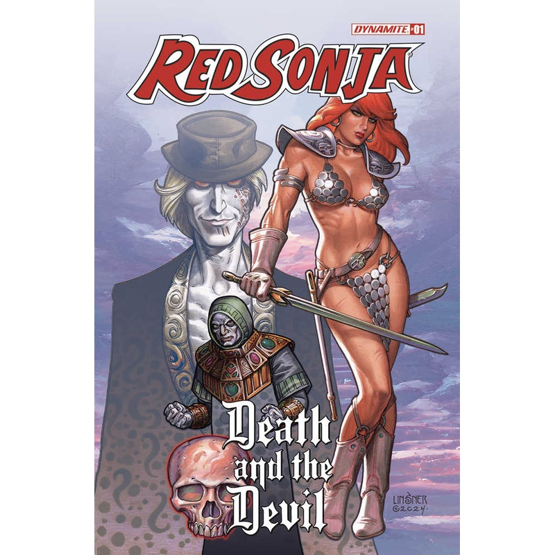 Red Sonja Death And The Devil #1 Cover A Linsner