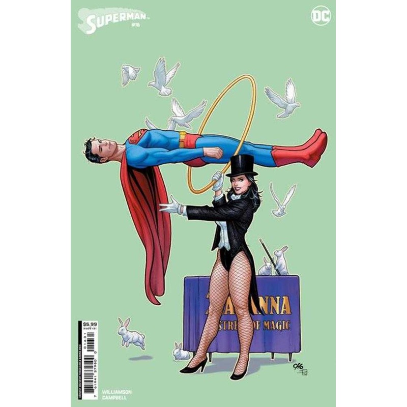Superman #16 Cover C Frank Cho Card Stock Variant (Absolute Power)
