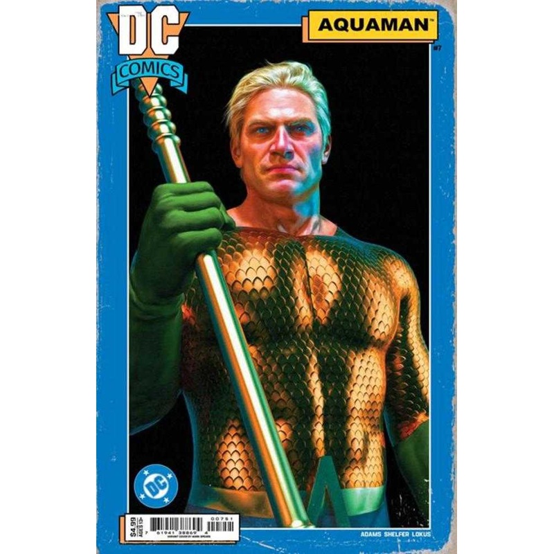 Aquaman #7 Cover E Mark Spears Card Stock Variant