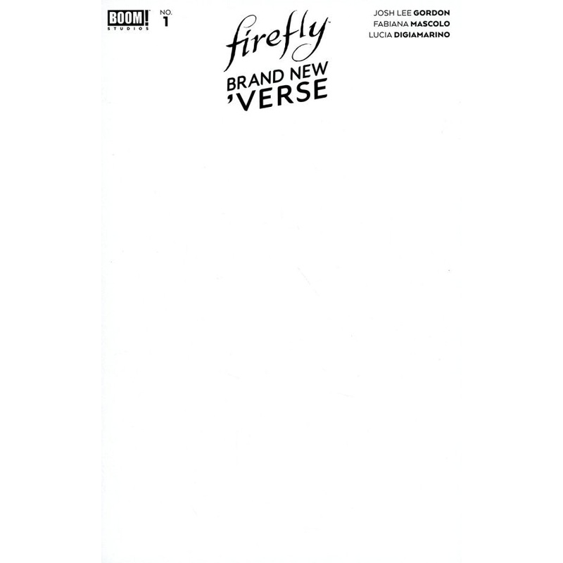 Firefly Brand New Verse #1 Cover C Blank Sketch Cover