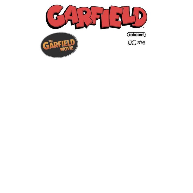 Garfield #1 (Of 4) Cover C Blank Sketch Variant