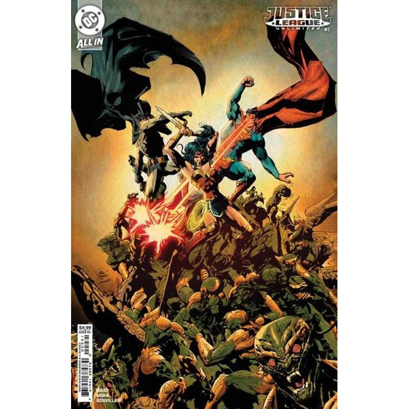 Justice League Unlimited #2 Cover C Mike Deodato Jr Card Stock Variant