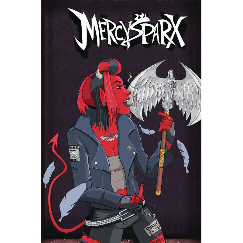 Mercy Sparx No More Angels Left To Fall Cover A Blaylock (Mature)