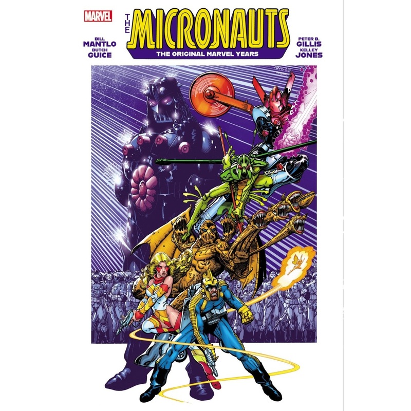 Micronauts: The Original Marvel Years Omnibus Vol. 3 Arthur Adams Cover HC [DM Only]