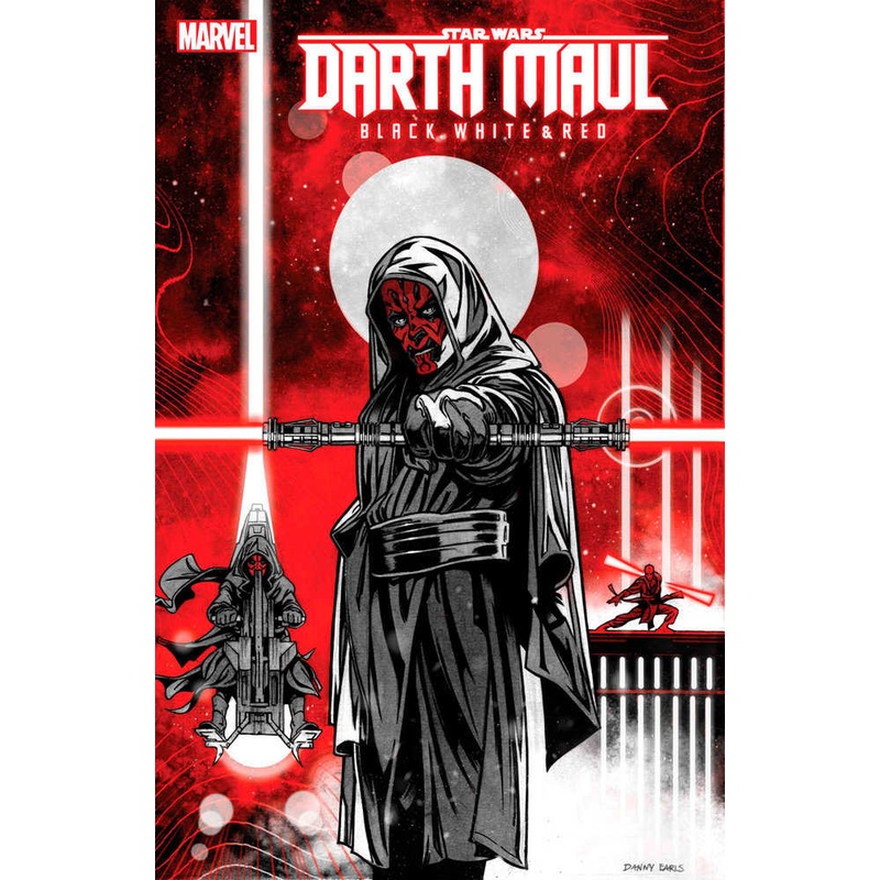 Star Wars: Darth Maul - Black, White & Red #2 Danny Earls Variant