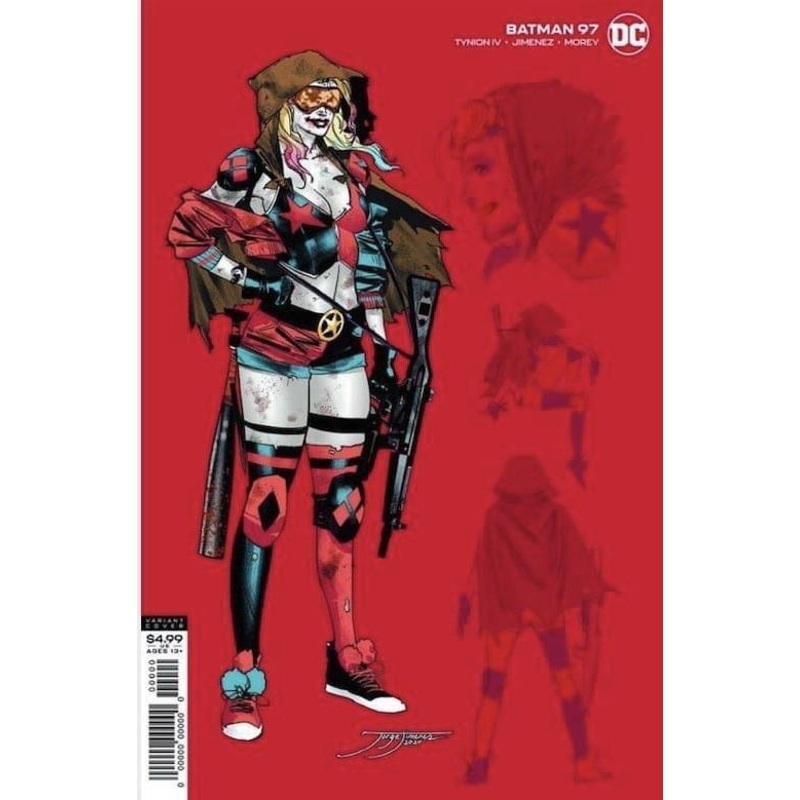 Batman #97 1:25 Jorge Jimenez Harley Quinn Variant