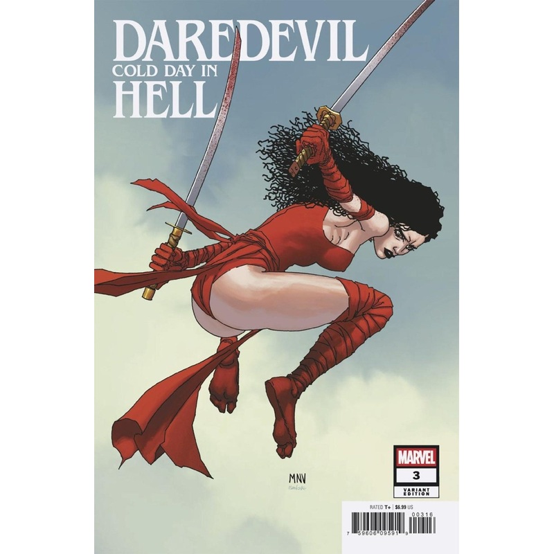 Daredevil: Cold Day In Hell #3 Steve Mcniven 1:25 Ratio Variant
