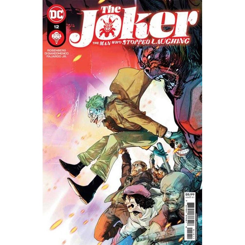 Joker The Man Who Stopped Laughing #12 Cover A Carmine Di Giandomenico