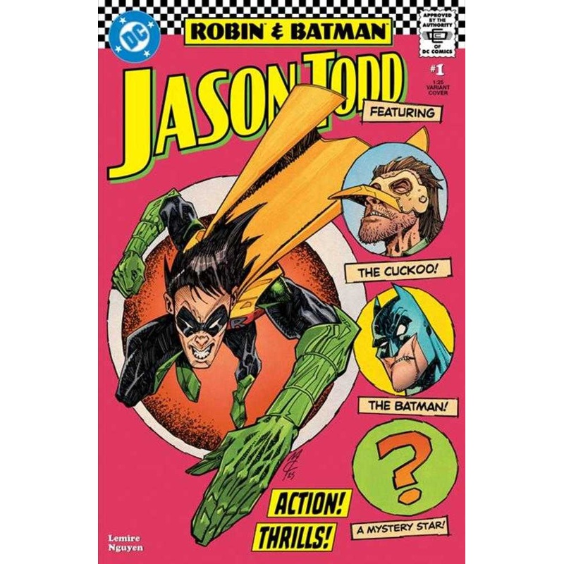 Robin & Batman Jason Todd #1 (Of 3) Cover E John Mccrea 1:25 Ratio Variant