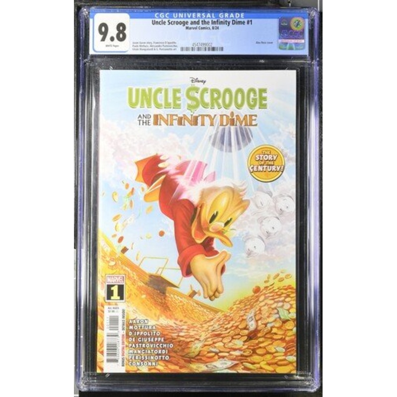 Uncle Scrooge and the Infinity Dime #1 CGC 9.8