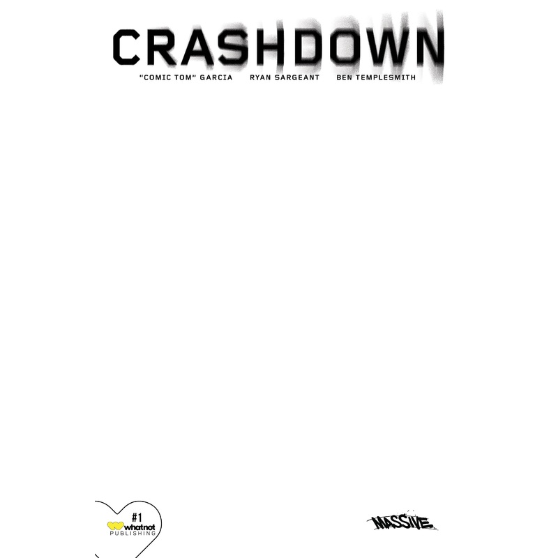 CRASHDOWN #1 (OF 4) CVR H 1:10 BLANK SKETCH (MR)