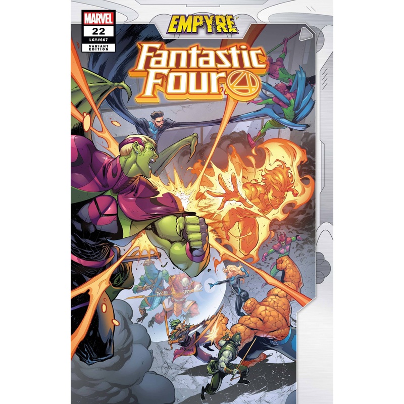 FANTASTIC FOUR (2018) #22 COELLO EMPYRE VAR EMP