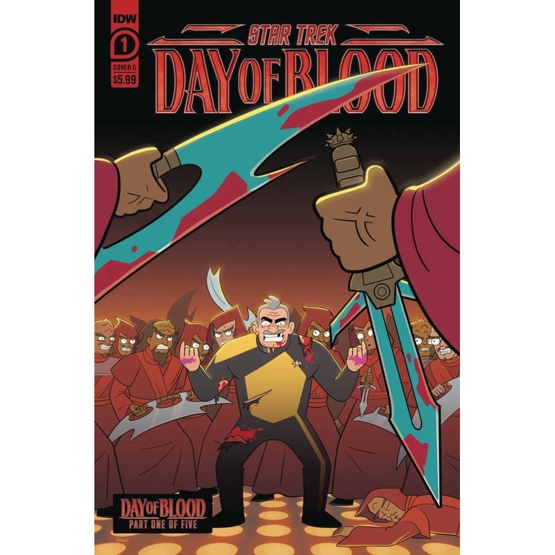 Star Trek: Day Of Blood #1 Variant C (Fenoglio)