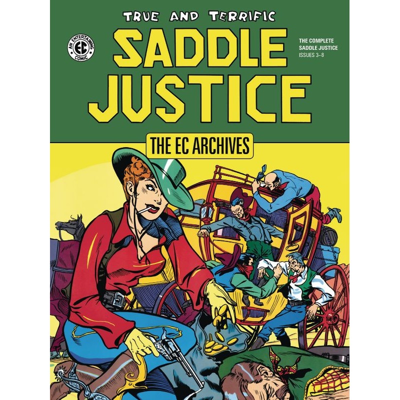The EC Archives: Saddle Justice (Hardcover)
