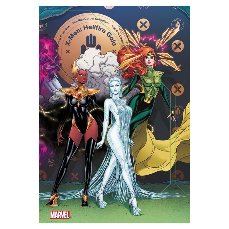 X-Men: Hellfire Gala - The Red Carpet Collection HC Dauterman Cover [DM Only] *OOP* *NICK&DENT* *C2*