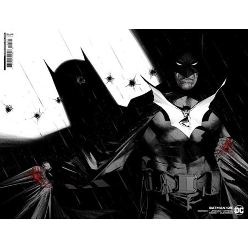 BATMAN (2016) #125 CVR G INC 1:25 JORGE JIMENEZ WRAPAROUND CARD STOCK VAR