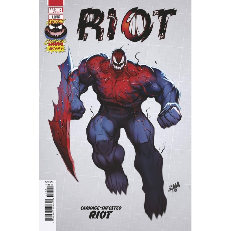 EXTREME CARNAGE RIOT #1 NAKAYAMA DESIGN VAR 1:10 INCV