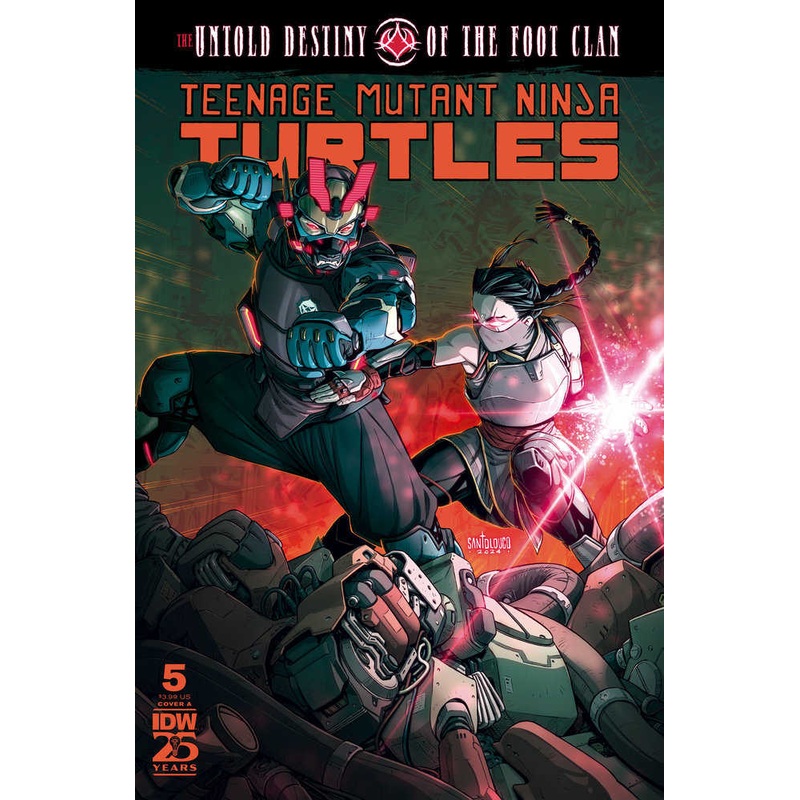 Teenage Mutant Ninja Turtles: The Untold Destiny Of The Foot Clan #5 Cover A (Santolouco)