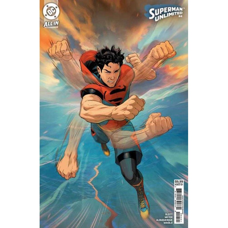Superman Unlimited #4 Cover E Ryan Benjamin Card Stock Variant