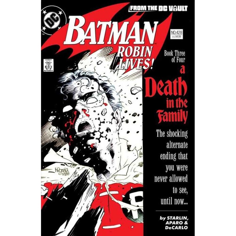 Batman #428 Robin Lives (One Shot) 2nd Print Cover A Mike Mignola