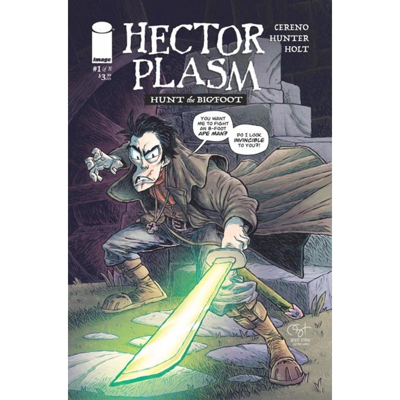 HECTOR PLASM HUNT THE BIGFOOT #1 (OF 3) CVR B DEREK HUNTER VAR (MR) (15 Oct Release)