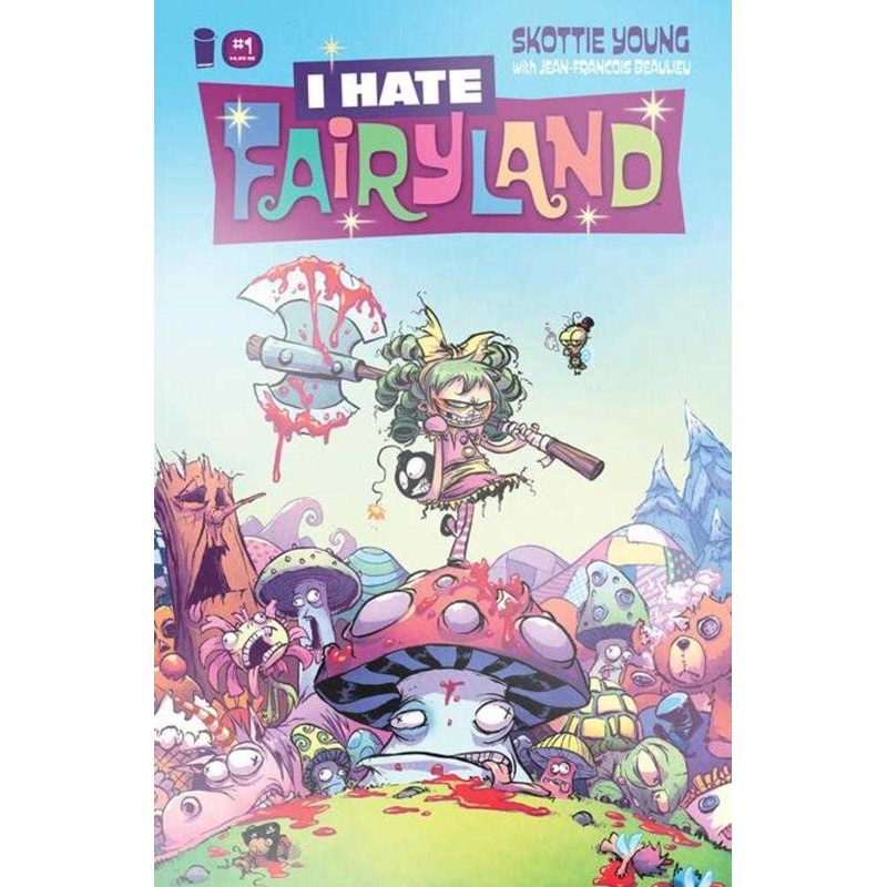 I Hate Fairyland #1 Facsimile Edition Cover B Skottie Young Foil Variant (Mature)