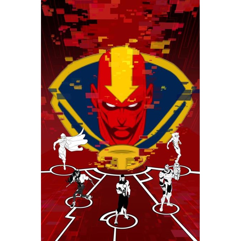 JUSTICE LEAGUE RED #4 (OF 6) CVR B DAVID BALDEON CARD STOCK VAR (19 Nov Release)