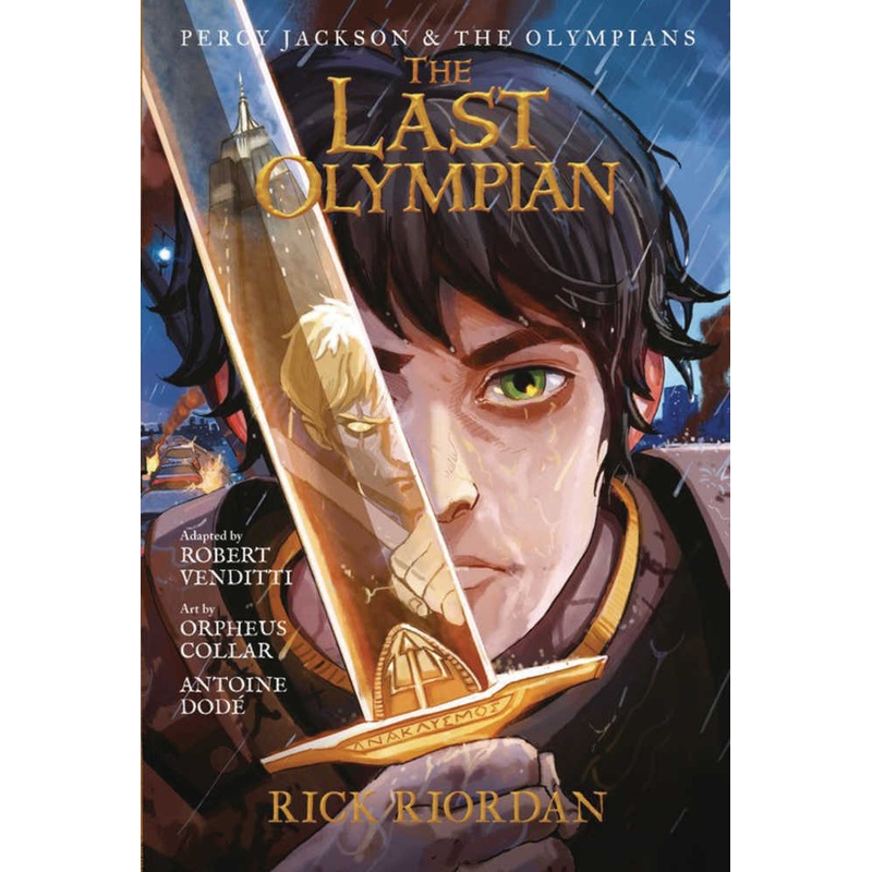 Percy Jackson & Olympians Graphic Novel Volume 05 Last Olympian