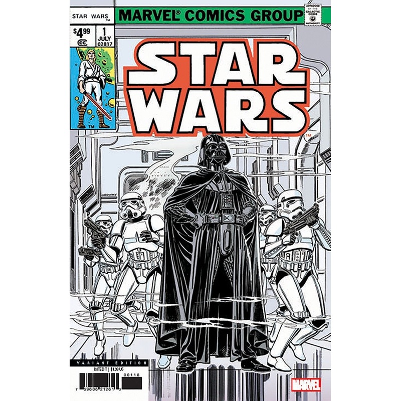 Star Wars 1977 #1 Facsimile Edition Jerry Ordway 1:25 Ratio Variant [New Printing]