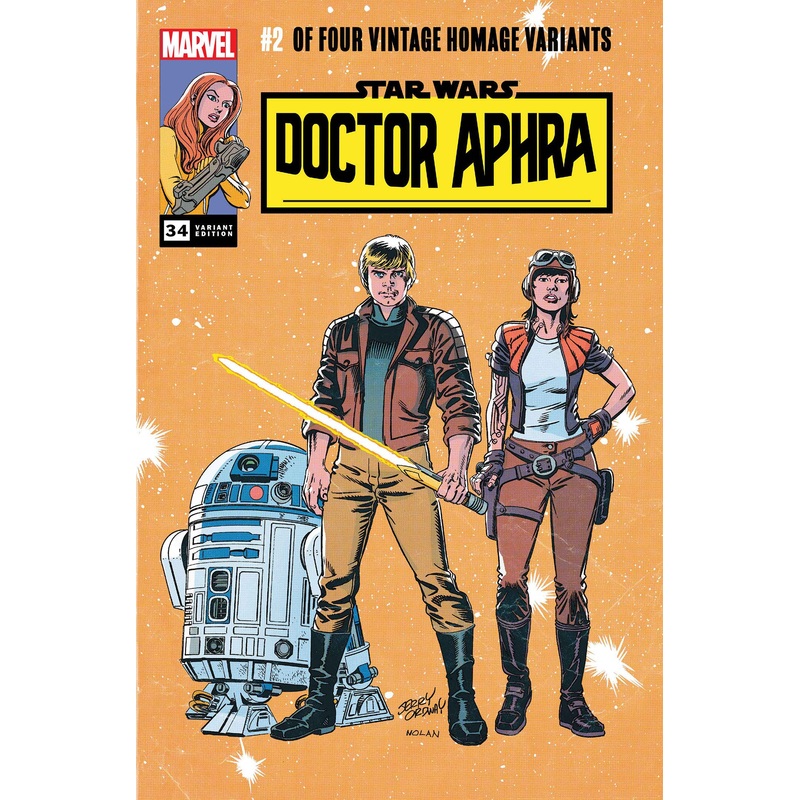 STAR WARS DOCTOR APHRA #34 ORDWAY CLASSIC TRADE DRESS VAR