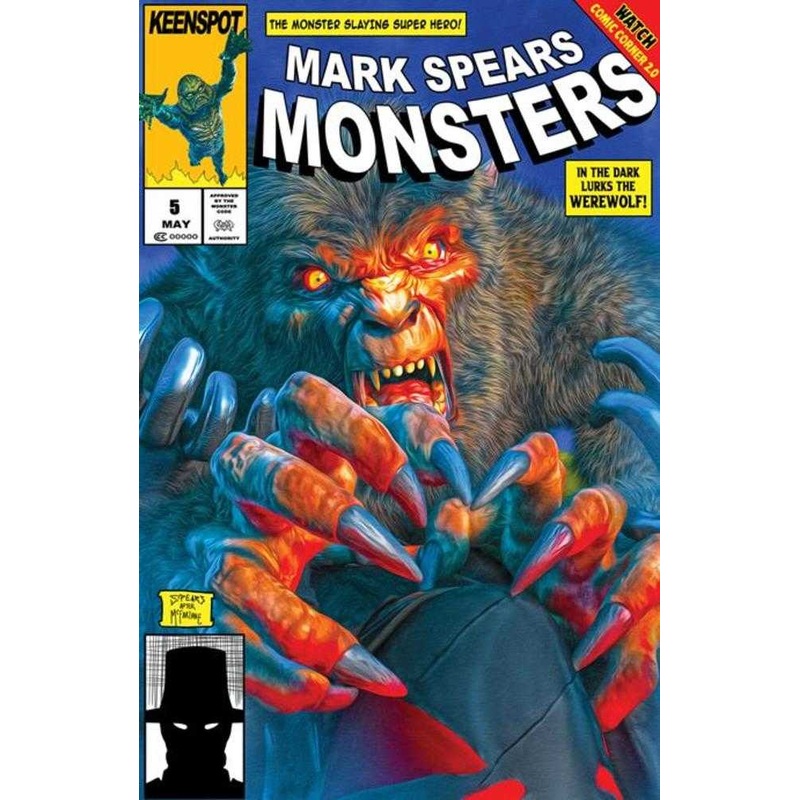 Mark Spears Monsters #5 Cover C Mark Spears Asm #313 Homage Variant