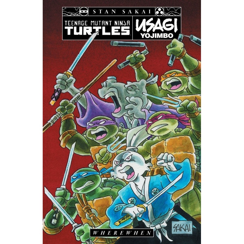 Teenage Mutant Ninja Turtles/Usagi Yojimbo: WhereWhen TP