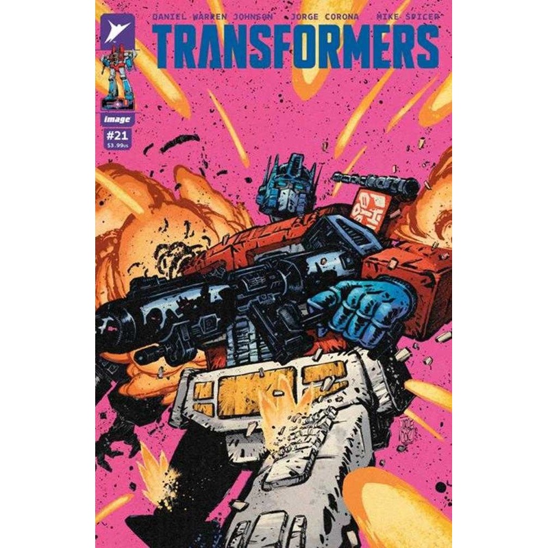 Transformers #21 Cover B Jorge Corona & Mike Spicer Variant