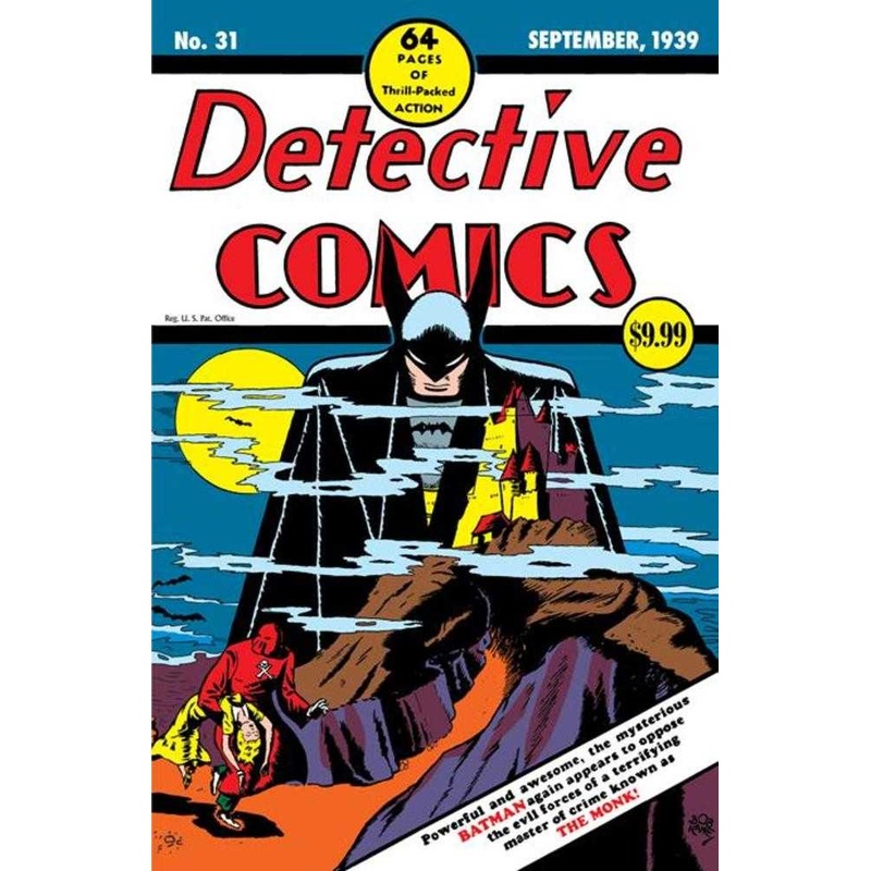 Detective Comics #31 Facsimile Edition Cover B Bob Kane Foil Variant