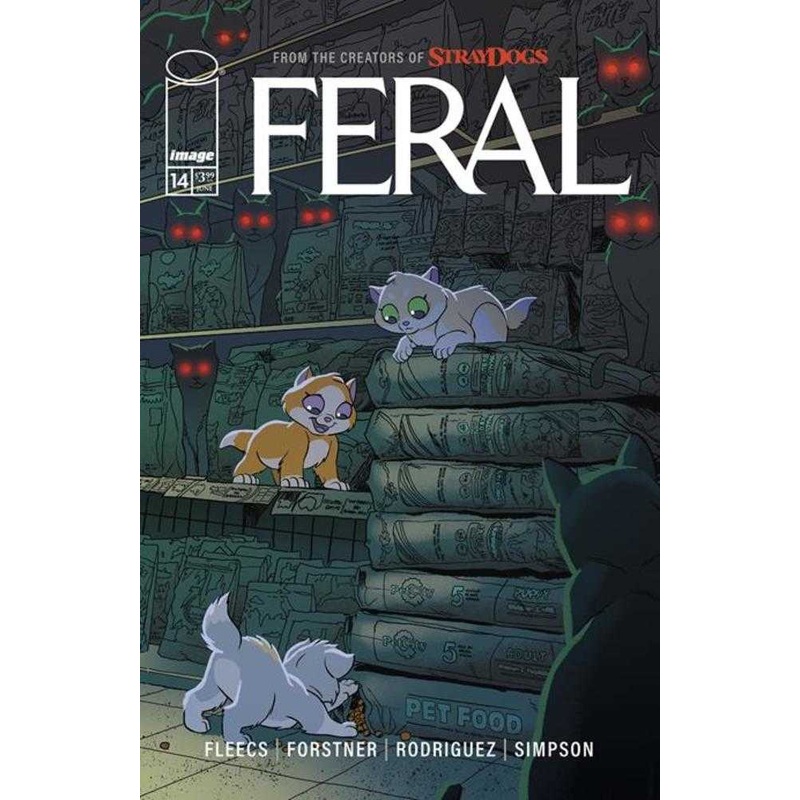 Feral #14 Cover A Trish Forstner & Tony Fleecs