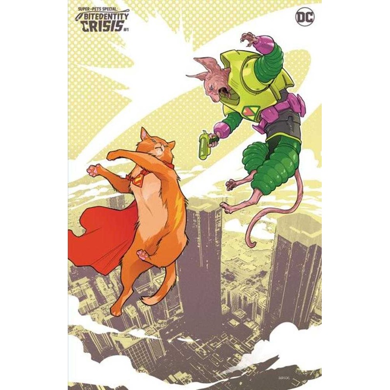 Super-Pets Special Bitedentity Crisis #1 (One Shot) Cover B Karl Kerschl Card Stock Variant