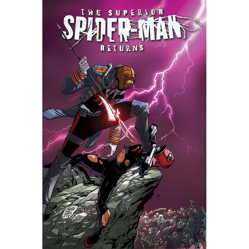 Superior Spider-Man Returns Omnibus Mike Del Mundo Cover [DM Only] HC *PRE-ORDER*