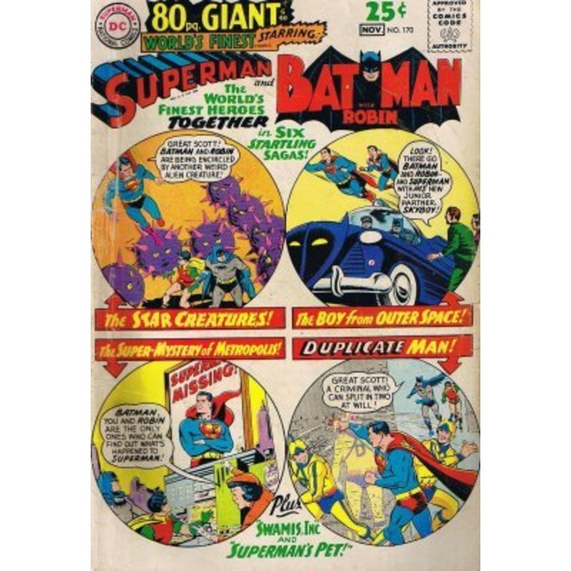 World's Finest Comics (1941-1986) #170