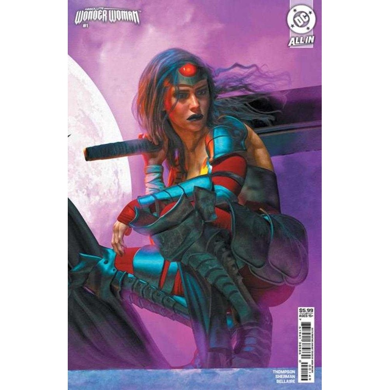 Absolute Wonder Woman #1 6th Print Cover B Mark Spears Connecting Card Stock Variant