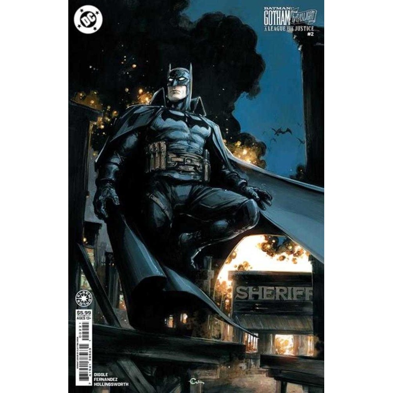 Batman Gotham By Gaslight A League For Justice #2 (Of 6) Cover B Clayton Crain Card Stock Variant