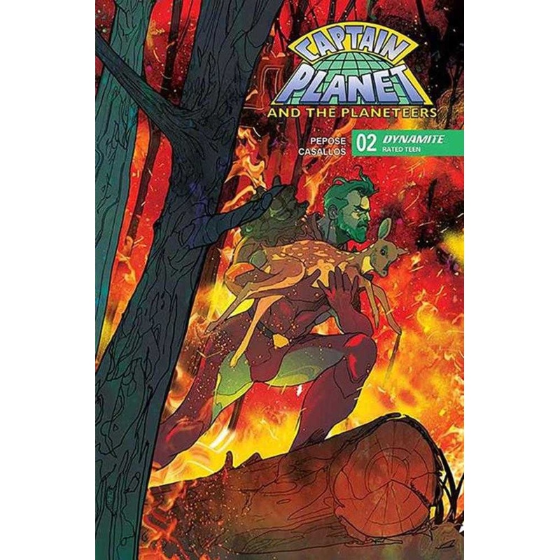 Captain Planet #2 Cover C Christian Ward Variant