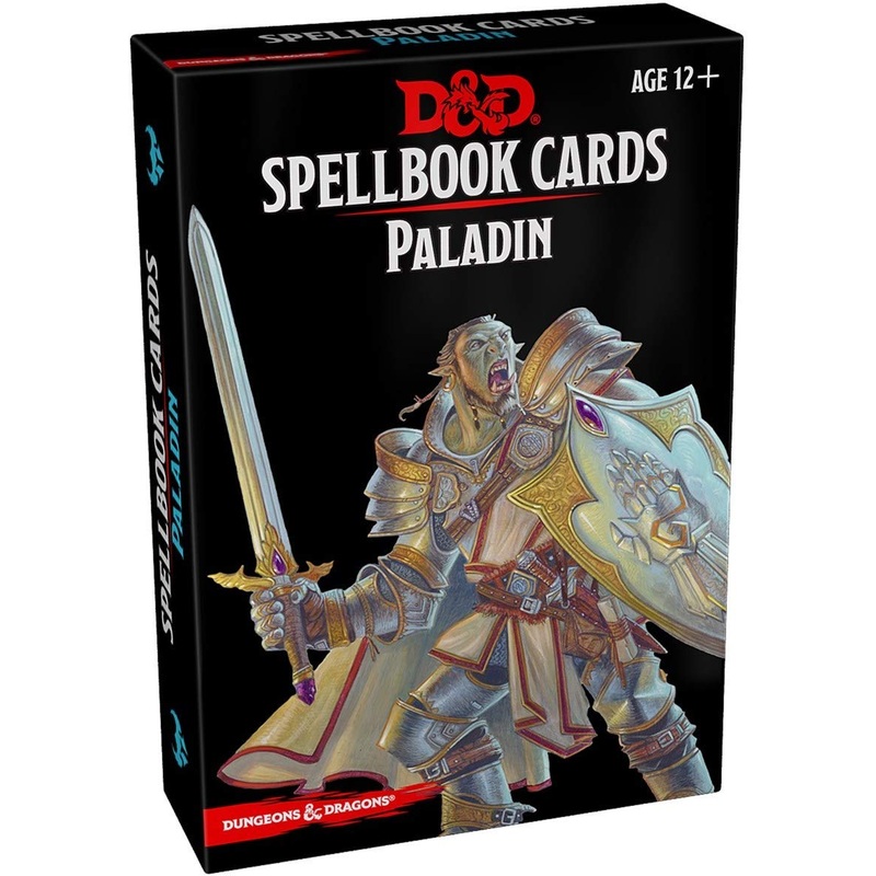D&D 5E RPG: Spellbook Cards: Paladin