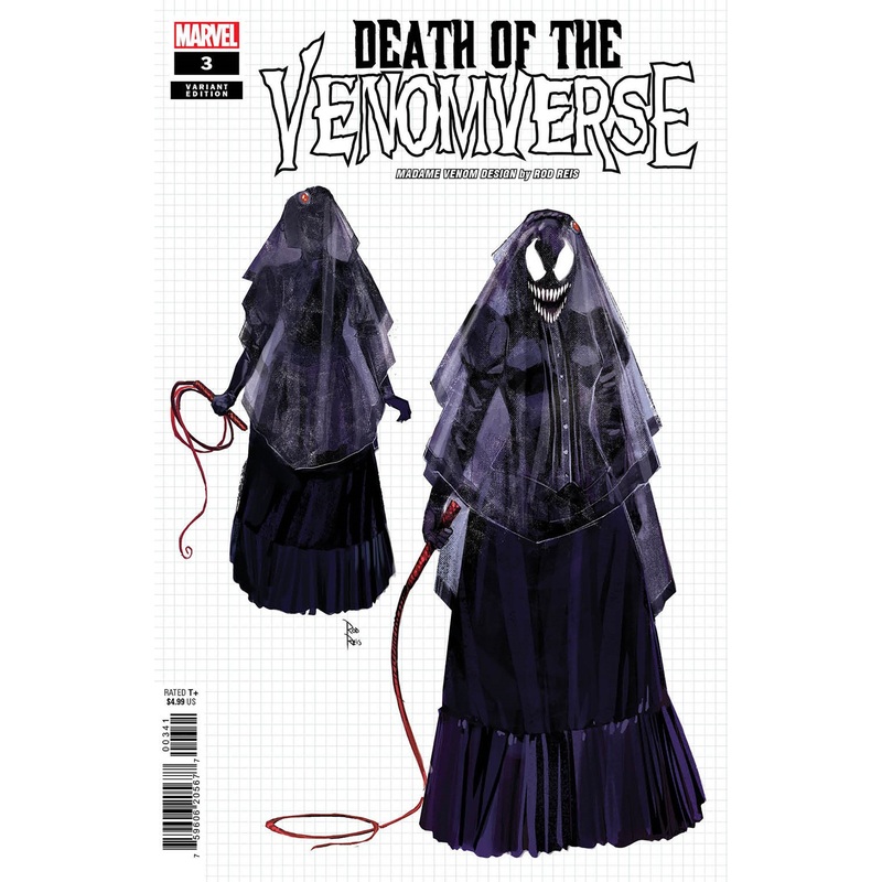 DEATH OF VENOMVERSE #3 (OF 5) ROD REIS DESIGN VAR