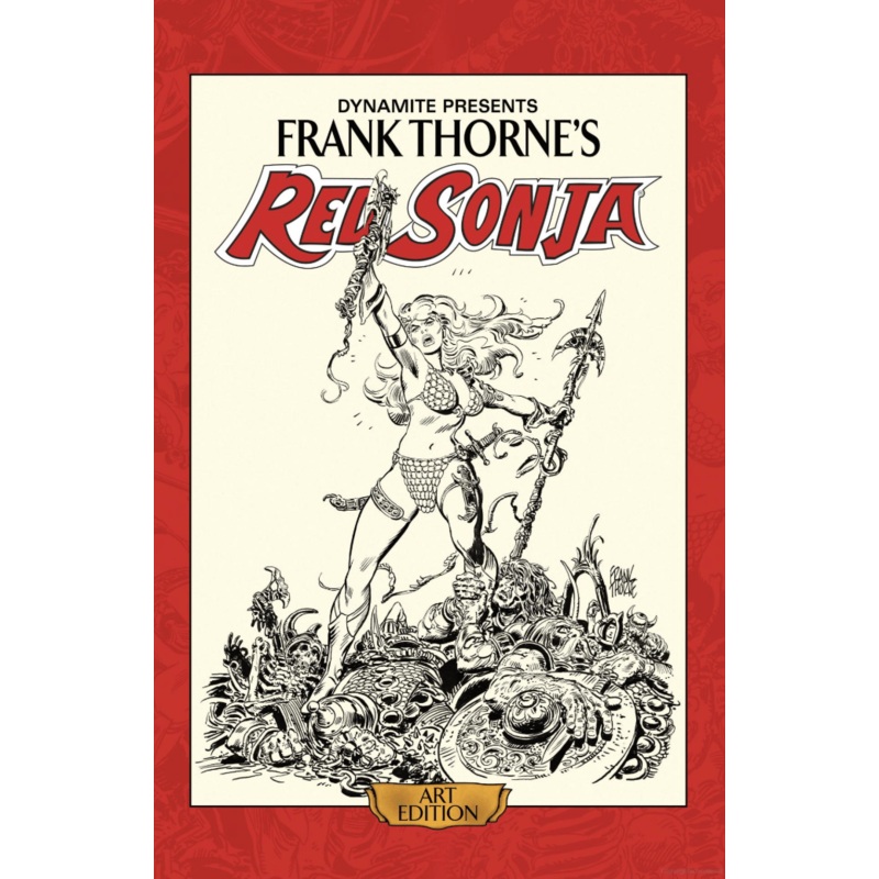 Frank Thorne's Red Sonja Art Edition HC Vol 01 Signed by Frank Thorne (Limited 300)